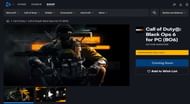 Screenshot from Battle.net launcher app on PC (Image via Activision)
